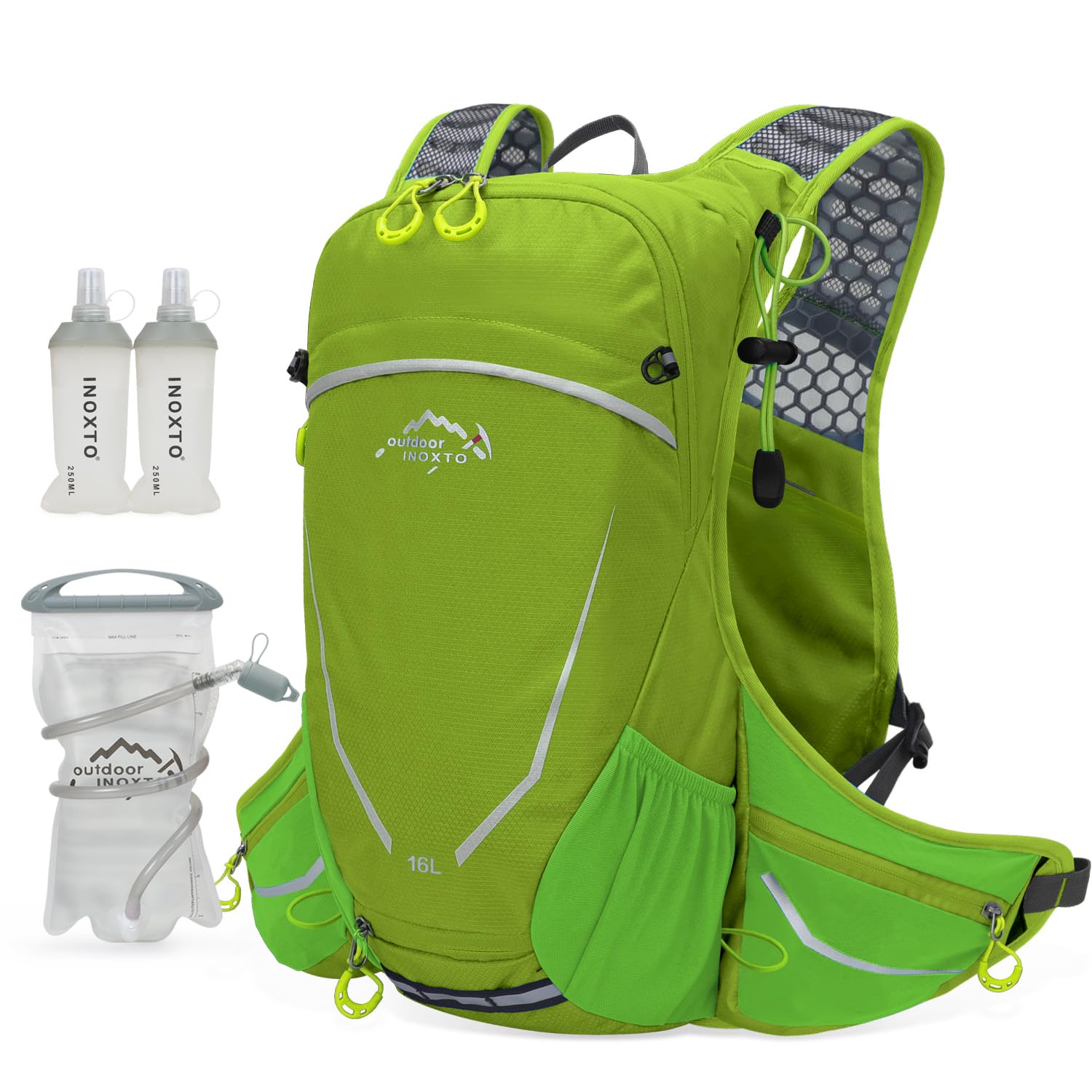 Amazon.co.jp: IX INOXTO 16L ハイドレーションバックパック 2リットル